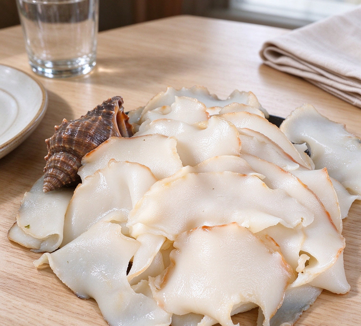 Fresh Sliced Conch Meat