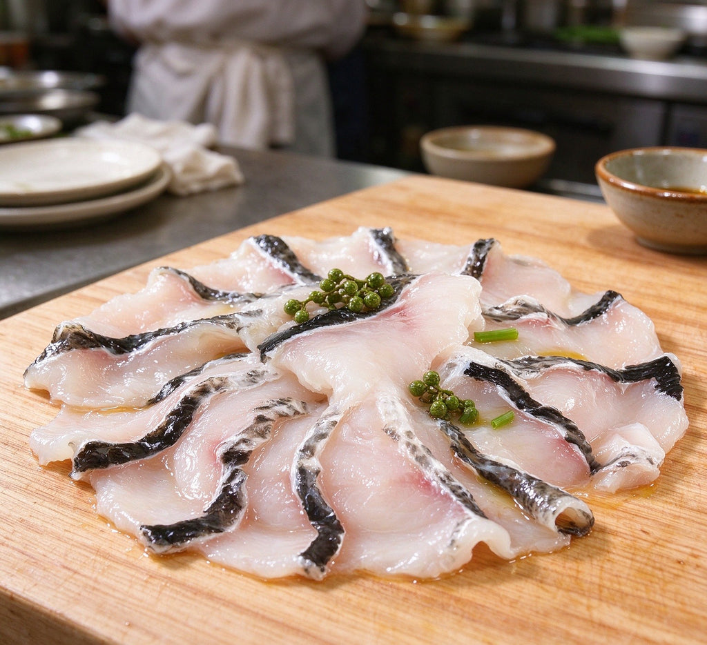 Fresh Snakehead Fish Slices